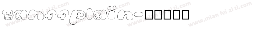 Banffplain字体转换