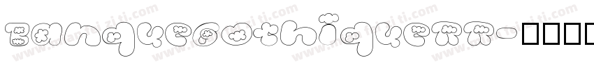 BanqueGothiqueRR字体转换
