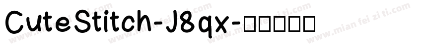 CuteStitch-J8qx字体转换