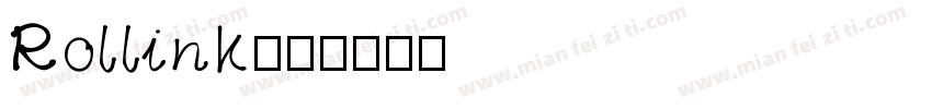 Rollink字体转换