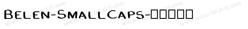 Belen-SmallCaps字体转换