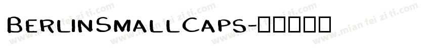 BerlinSmallCaps字体转换