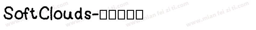 SoftClouds字体转换