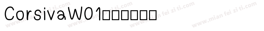 CorsivaW01字体转换