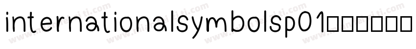 internationalsymbolsp01字体转换