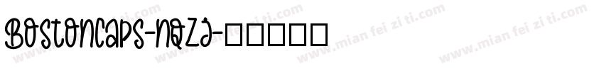 BostonCaps-nqZJ字体转换