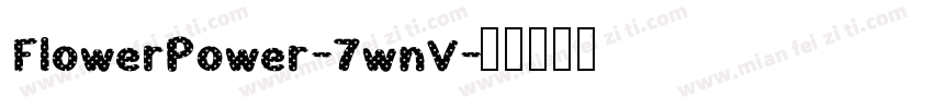 FlowerPower-7wnV字体转换