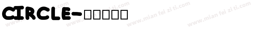 CIRCLE字体转换