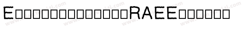 Easylombardic-RAEE字体转换