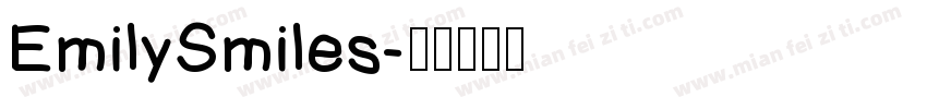 EmilySmiles字体转换
