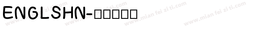 ENGLSHN字体转换