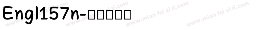 Engl157n字体转换