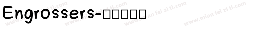 Engrossers字体转换