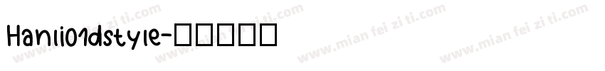 Hanli01dstyle字体转换