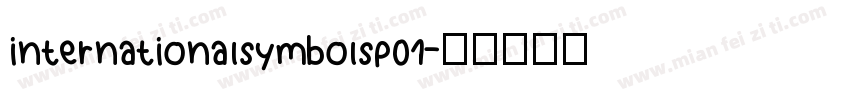 internationalsymbolsp01字体转换