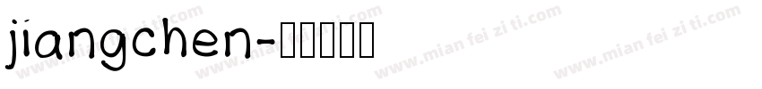 jiangchen字体转换