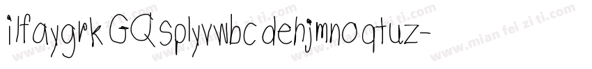 iIfaygrkGQsplyvwbcdehjmnoqtuz字体转换