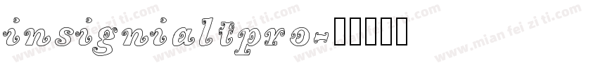 insignialtpro字体转换