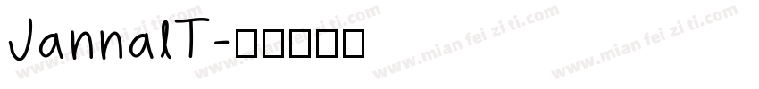 JannalT字体转换