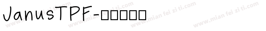 JanusTPF字体转换