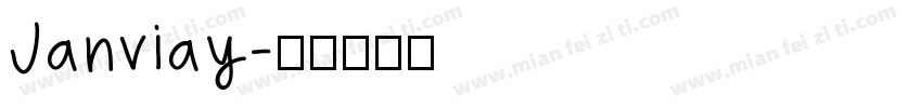 Janviay字体转换