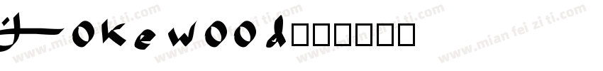 Jokewood字体转换