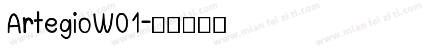 ArtegioW01字体转换