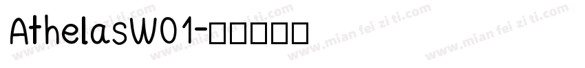 AthelasW01字体转换