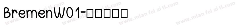 BremenW01字体转换
