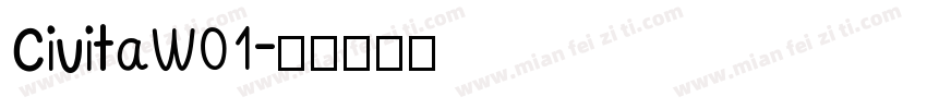 CivitaW01字体转换