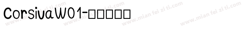 CorsivaW01字体转换