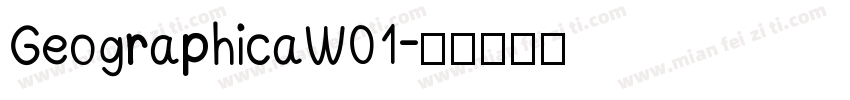 GeographicaW01字体转换
