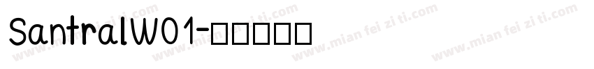 SantralW01字体转换