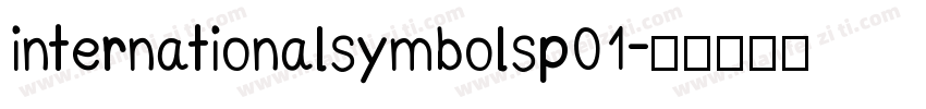 internationalsymbolsp01字体转换