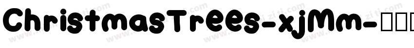 ChristmasTrees-xjMm字体转换