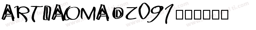 ARTIAOMADZ091字体转换