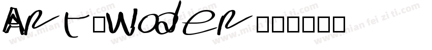 Art-Woder字体转换
