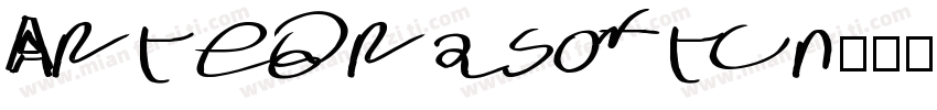 Artegrasoftcn字体转换