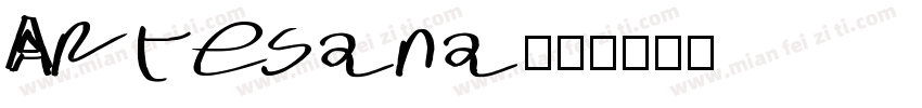 Artesana字体转换