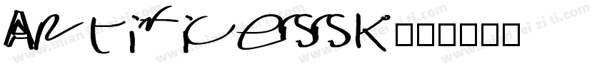 ArtificeSSK字体转换