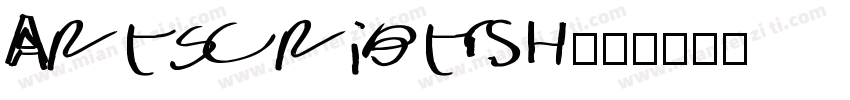ArtscriptSH字体转换