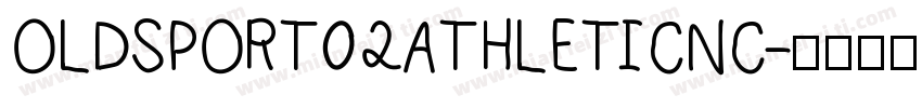 OLDSPORT02ATHLETICNC字体转换