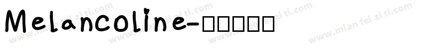 Melancoline字体转换