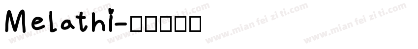 Melathi字体转换