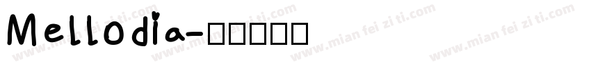 Mellodia字体转换