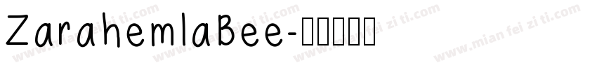 ZarahemlaBee字体转换