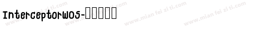 InterceptorW05字体转换