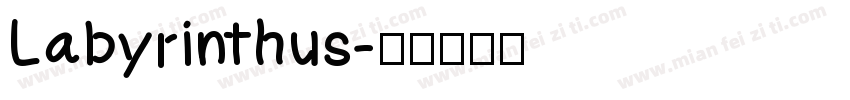 Labyrinthus字体转换