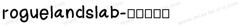 roguelandslab字体转换