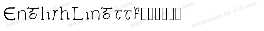 EnglishLingttf字体转换